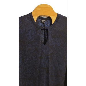 Torrid Top Size‎ XL RN148862 Black & Blue Flowing